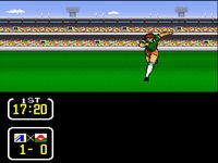 une photo d'Ã©cran de Captain Tsubasa 3 sur Nintendo Super Nes